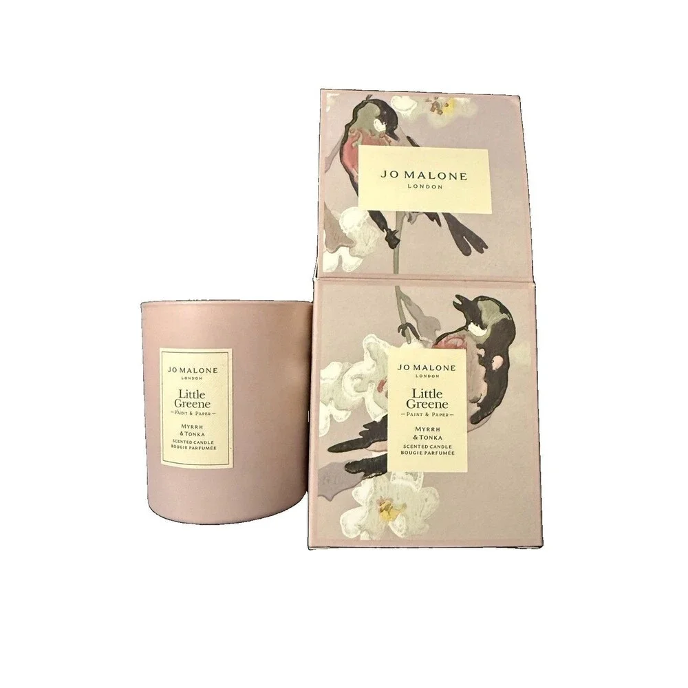Jo Malone Little Green MYRRH & TONKA Scented Candle - Size 7 Oz / 200 g New
